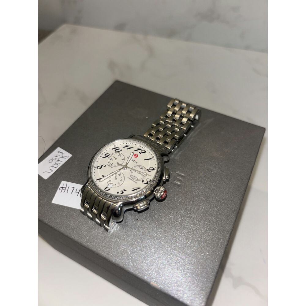 Michele Stainless Steel Watch - Excellent Condition - Picture 3 of 5